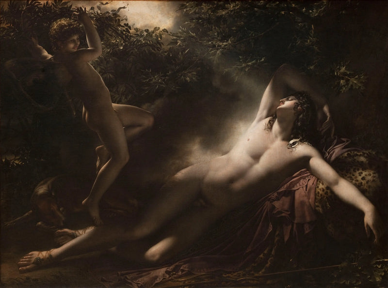 El sueño de Endimión - Anne-Louis Girodet