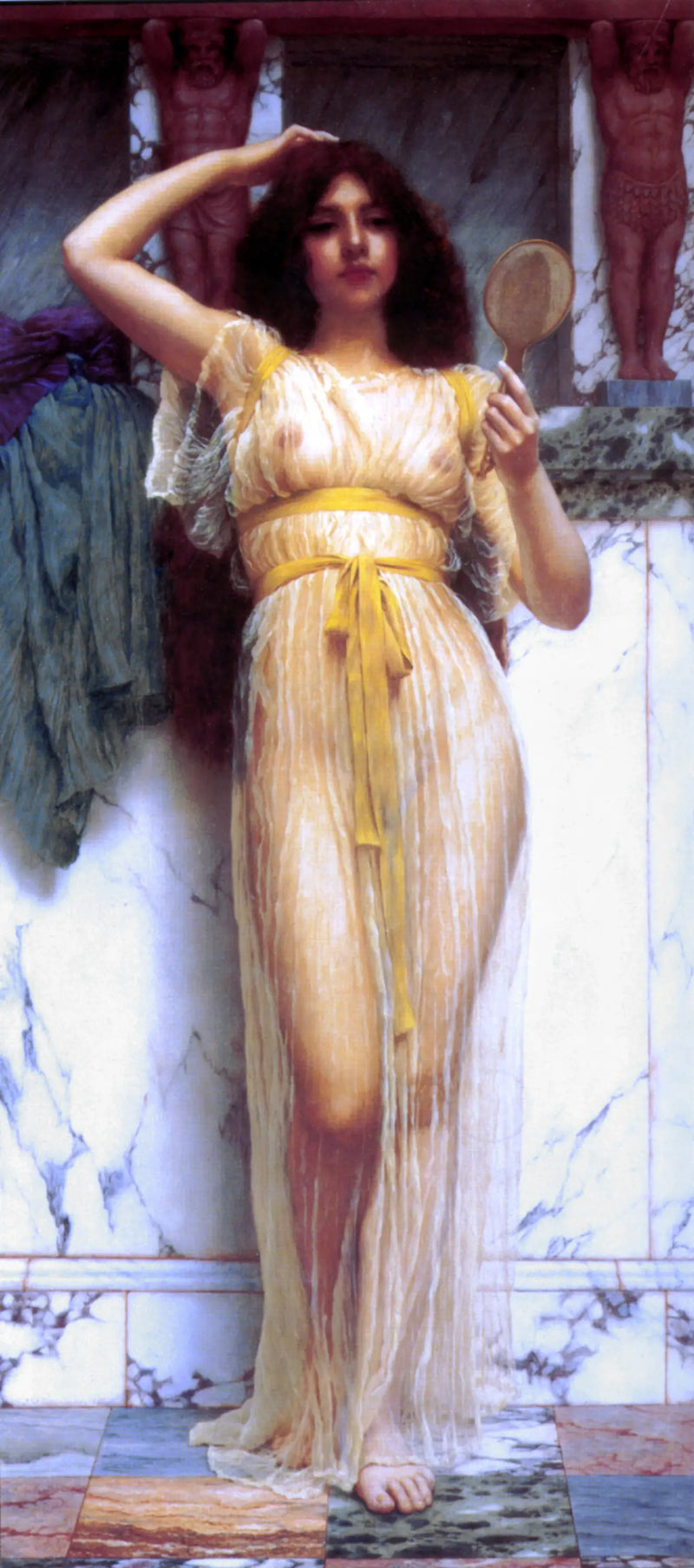 El Espejo - John William Godward