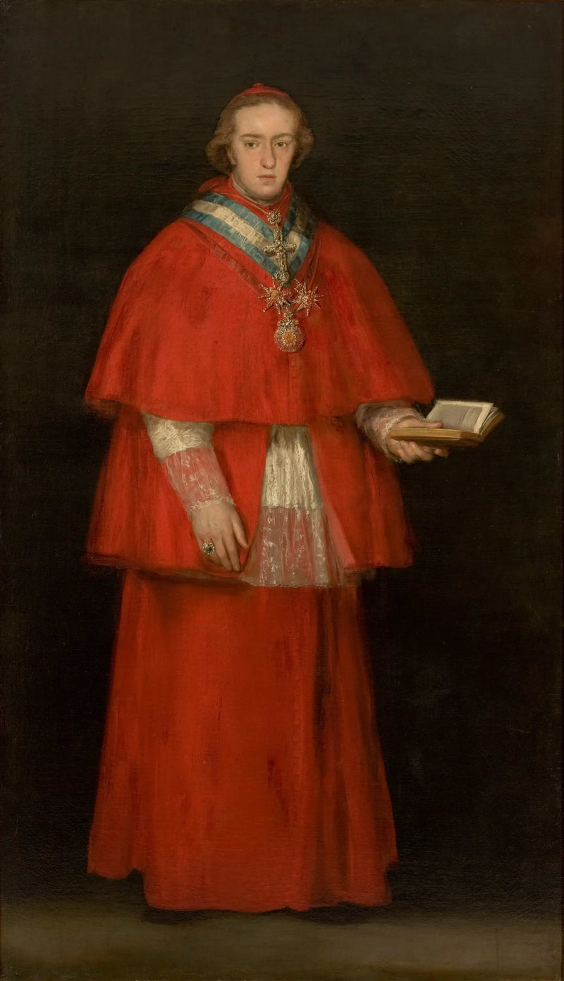Cardenal Luis María de Borbón y Vallabriga - Francisco de Goya