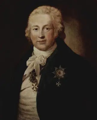 Retrato de Christoph Johann Friedrich Graf von Medem (1763-1838) - Anton Graff