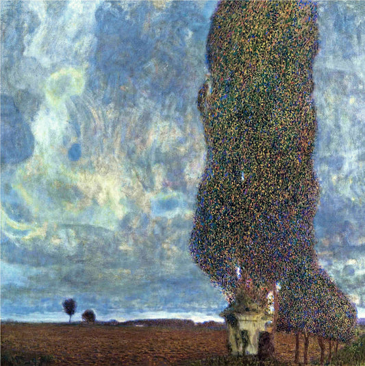 🌳 Grandes Álamos II (Tormenta Aproximándose) – Gustav Klimt (alrededor de 1903)