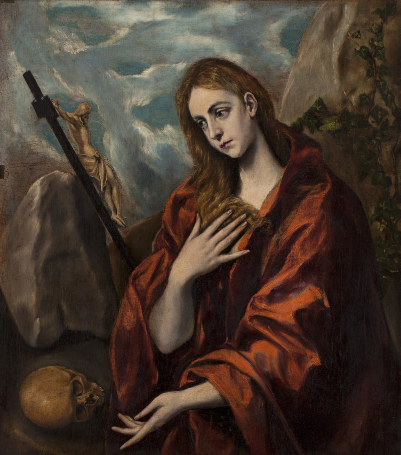 Magdalena penitente - El Greco