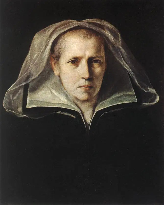 Retrato de la madre del artista - Guido Reni
