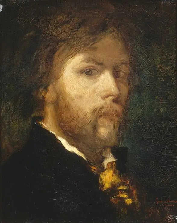 Retrato de Gustave Moreau por él mismo - Gustave Moreau