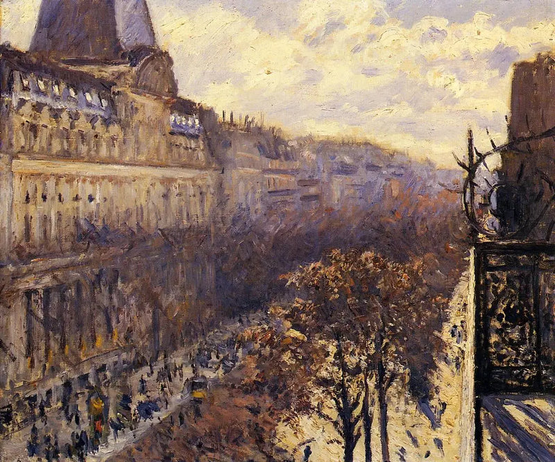 Boulevard de los Italianos - Gustave Caillebotte