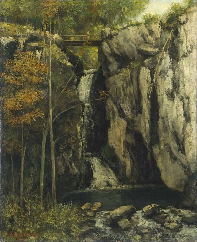 El Gour de Conche - Gustave Courbet