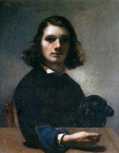 Autoportrait - Gustave Courbet - Alpha Reproduction