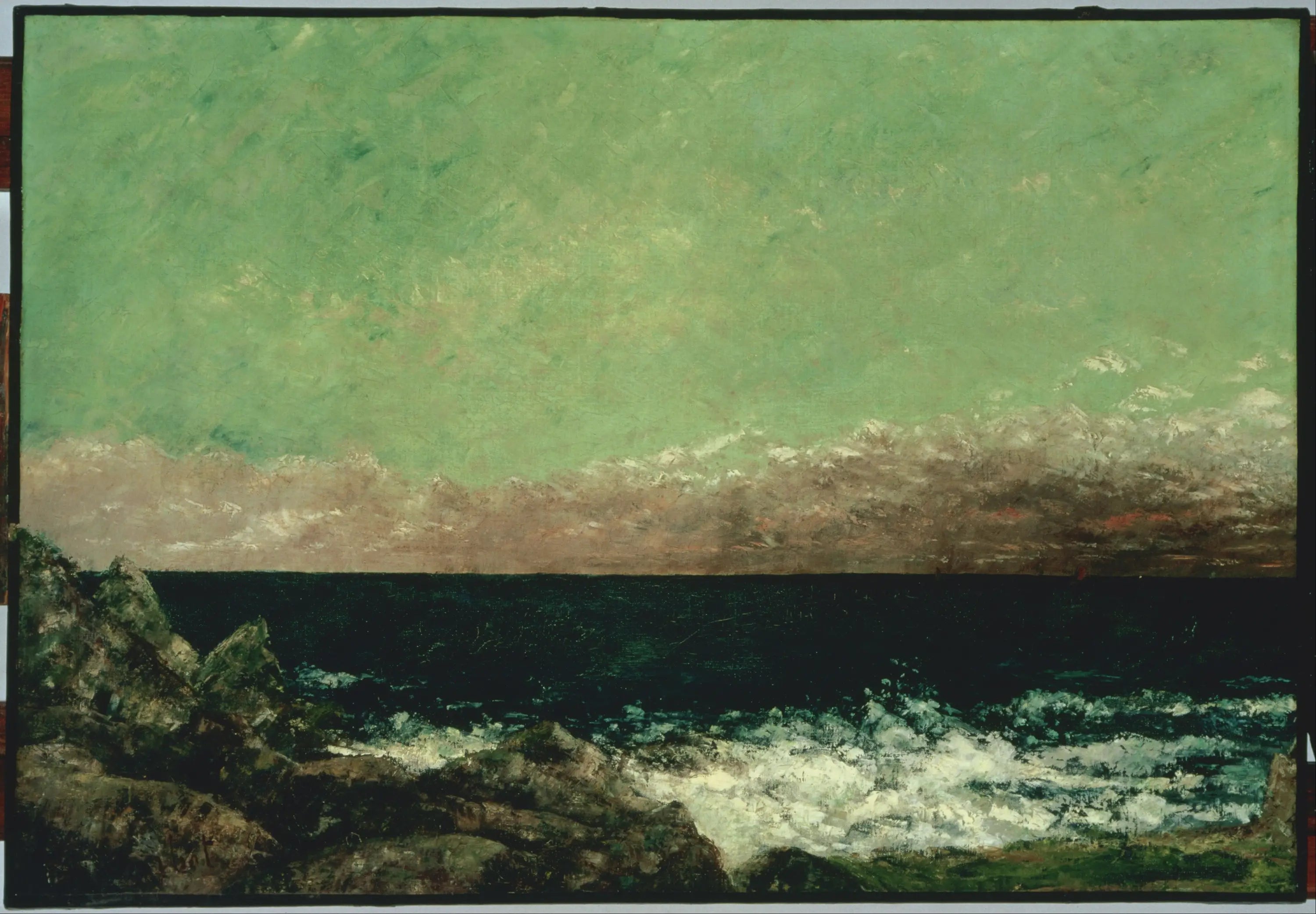 La Méditerranée - Gustave Courbet - Alpha Reproduction
