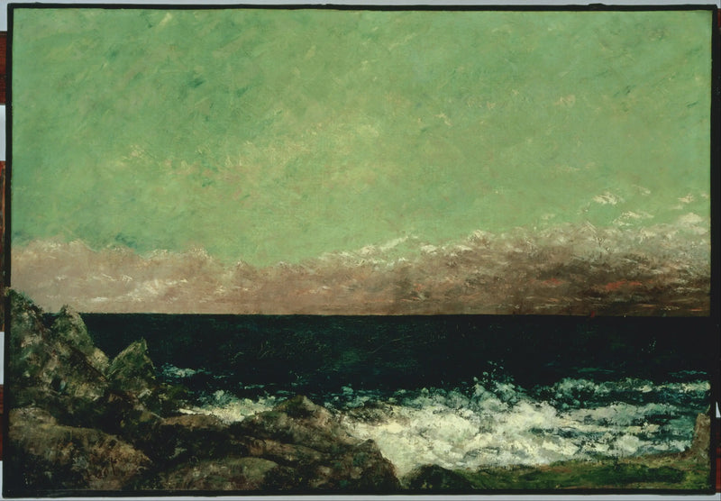 La Mediterránea - Gustave Courbet