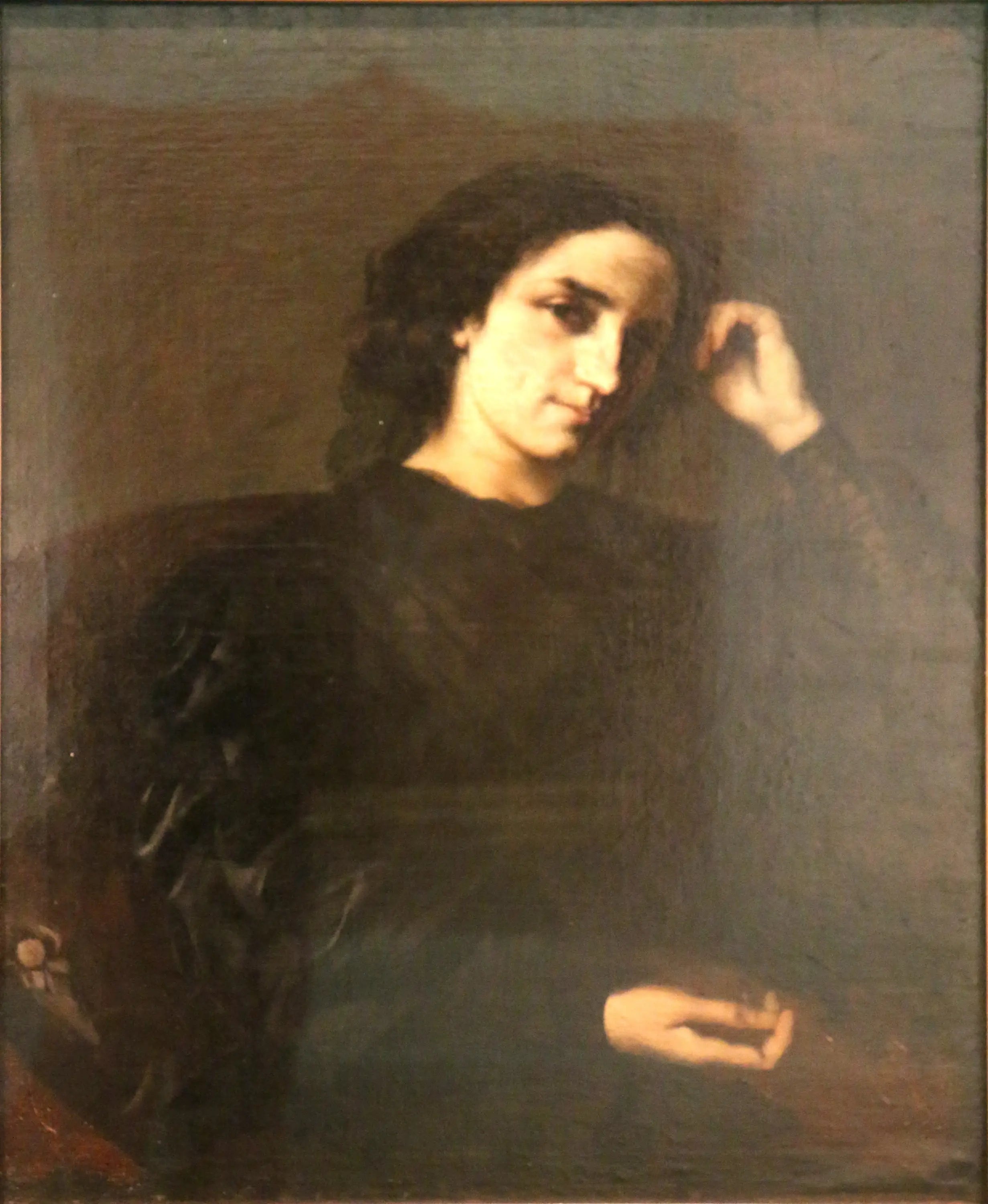 Portrait de Madame Léon Fontaine - Gustave Courbet - Alpha Reproduction