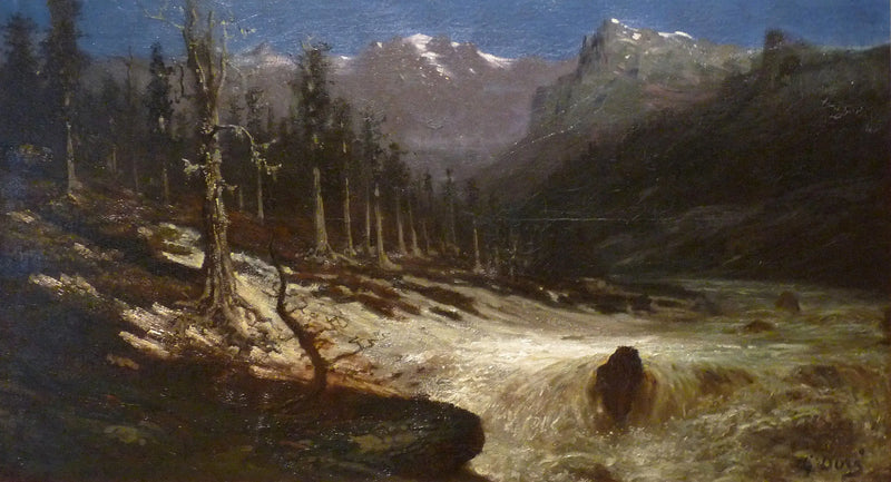 Río de los Alpes - Gustave Doré