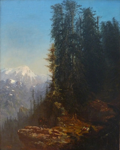 Paysage des Pyrénées - Gustave Doré - Alpha Reproduction