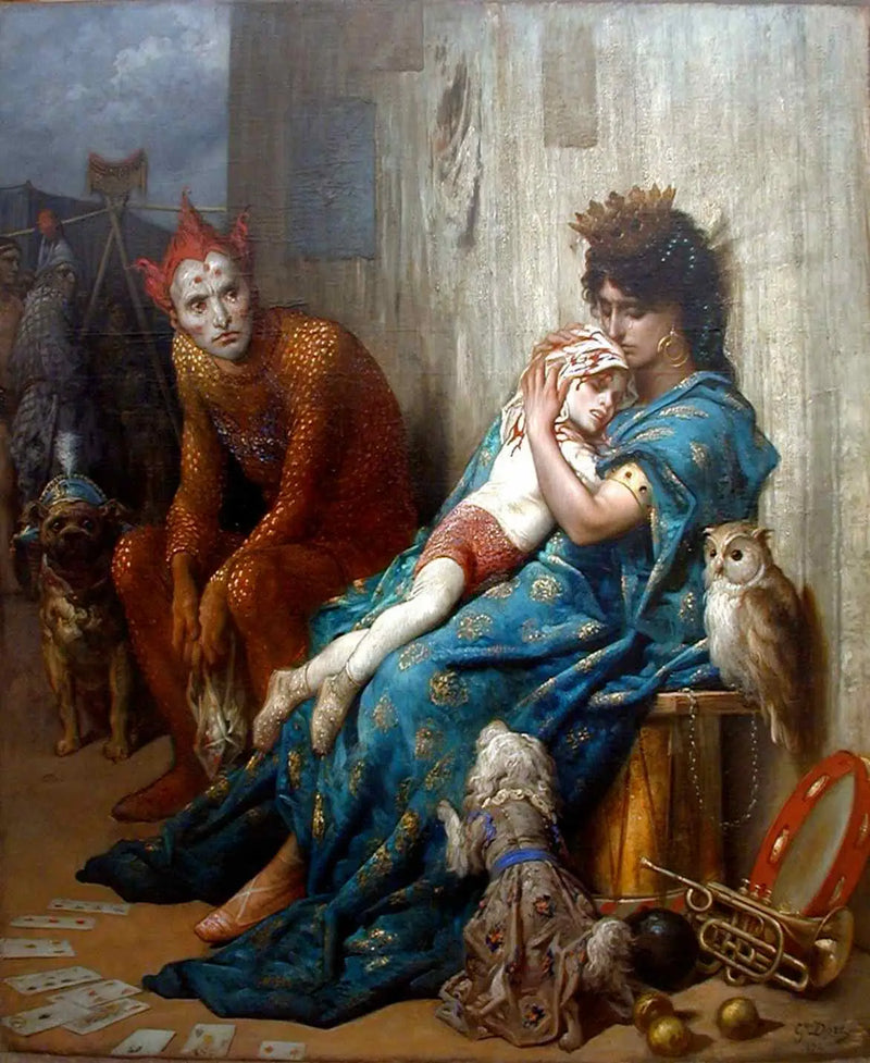 Los Saltimbanquis - Gustave Doré