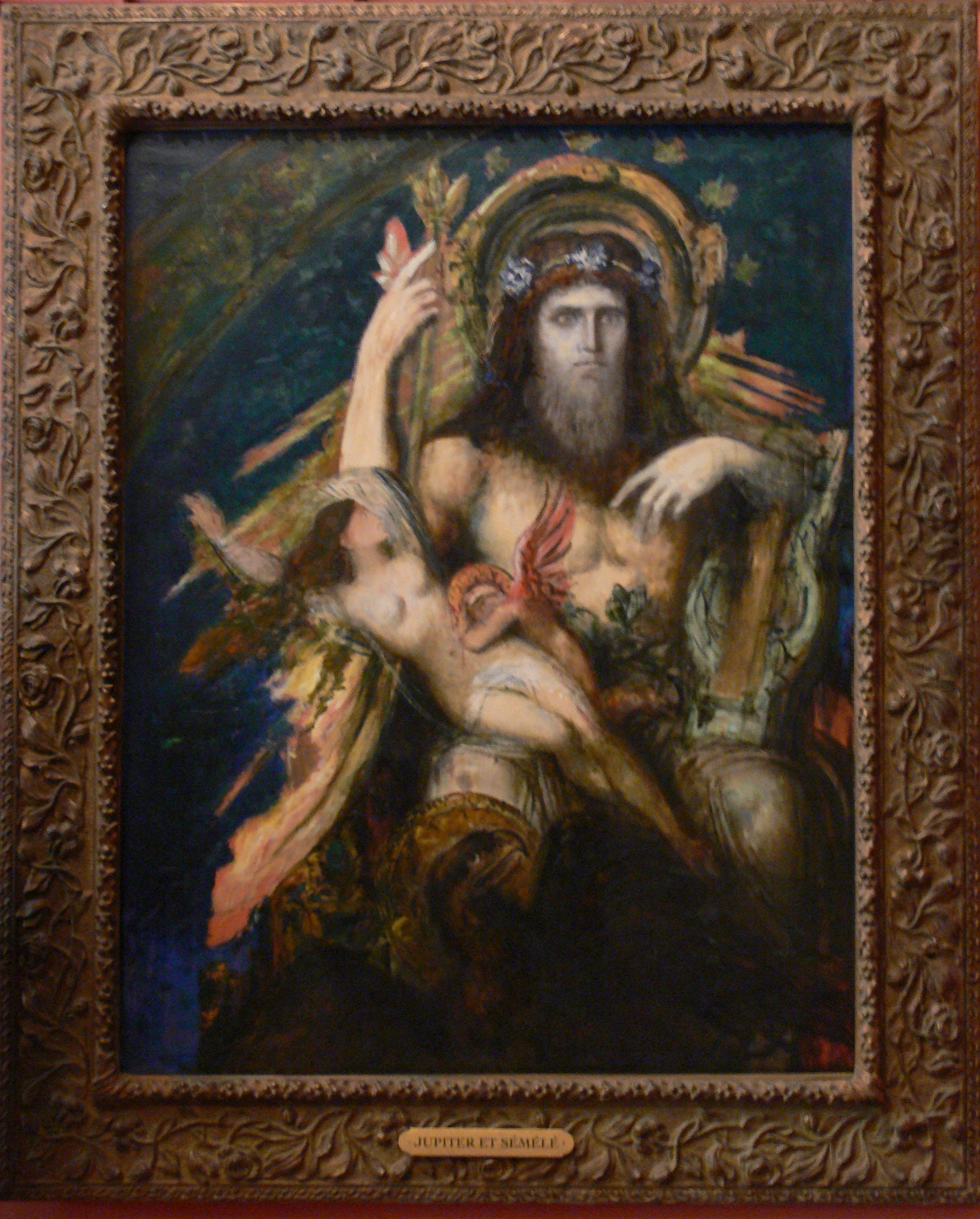 Jupiter et Sémélé - Gustave Moreau - Alpha Reproduction