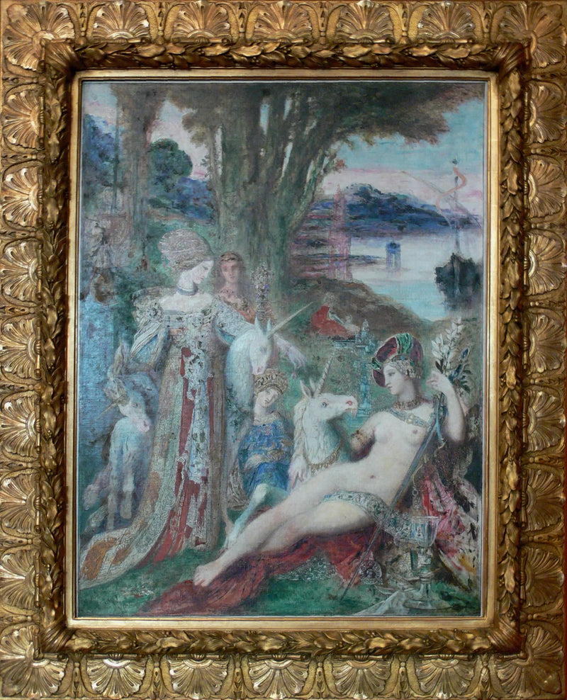 Las Unicornios - Gustave Moreau