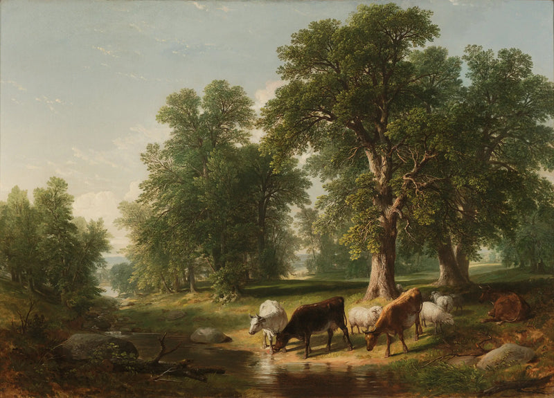 Una tarde de verano - Asher Brown Durand