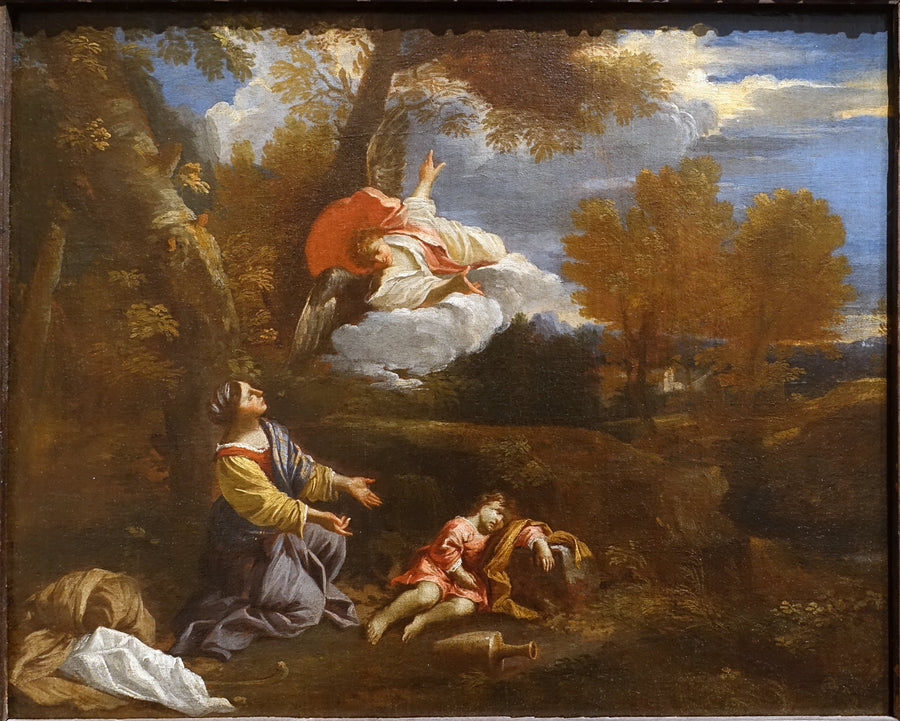 Agar et Ismaël dans le désert - Pier Francesco Mola