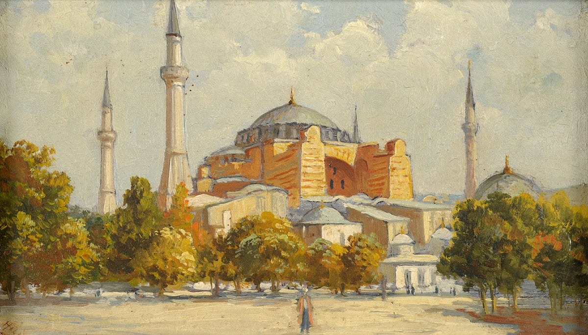 Sainte-Sophie — Halil Paşa, vers 1900, huile sur toile
