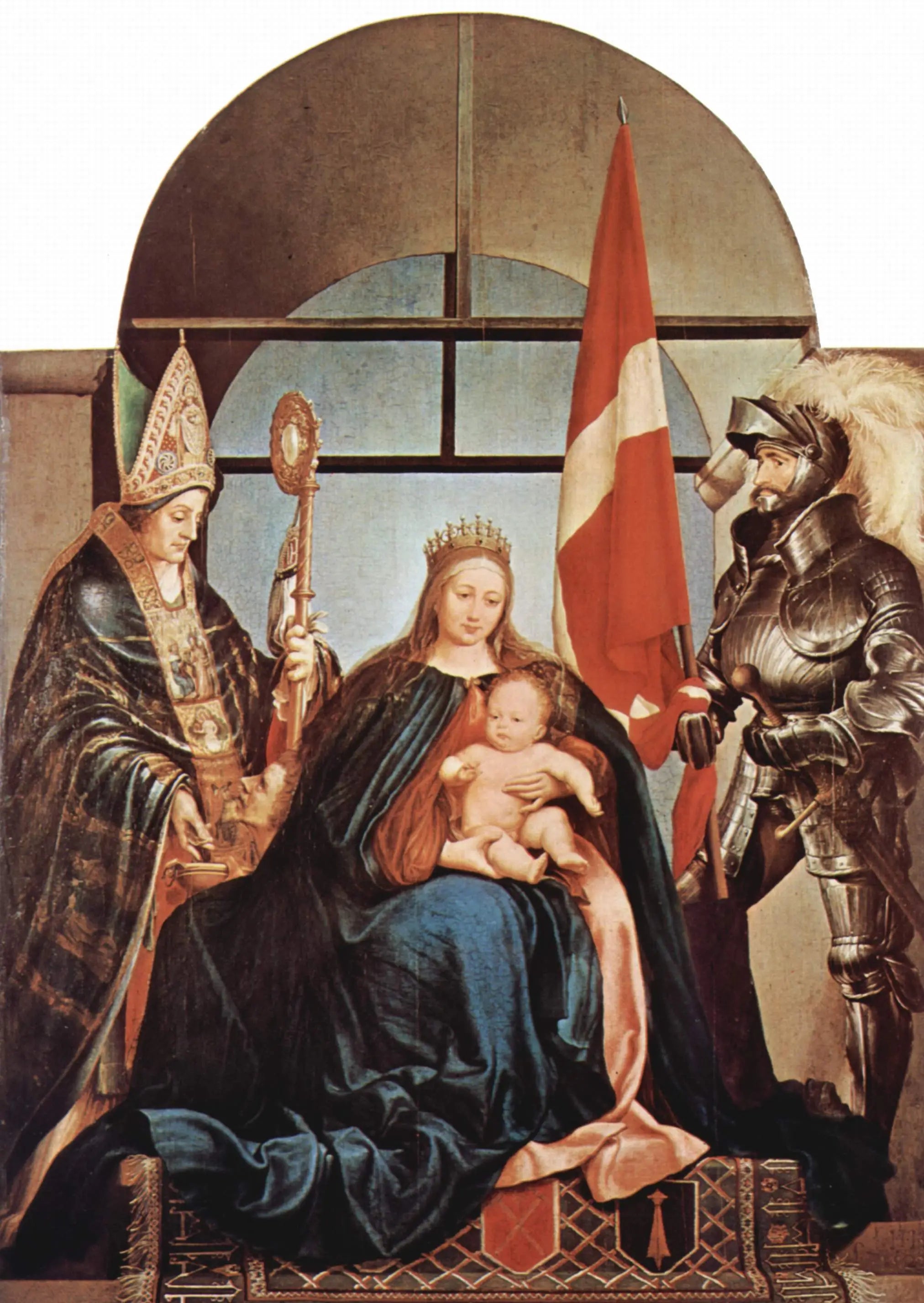 Solothurner Madonna - Hans Holbein le Jeune - Alpha Reproduction