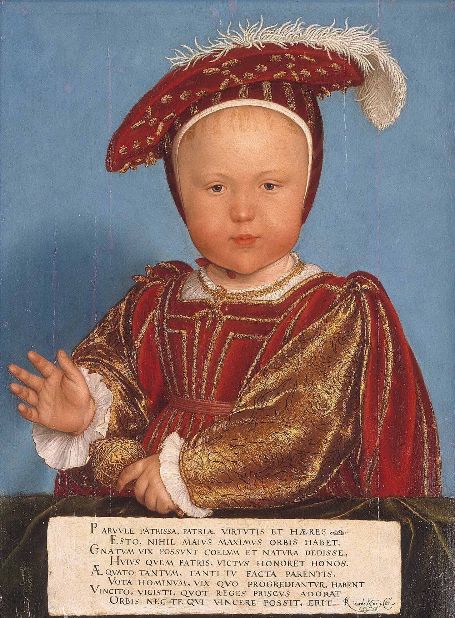 Edward Prince of Wales later King Edward VI - Hans Holbein le Jeune - Alpha Reproduction