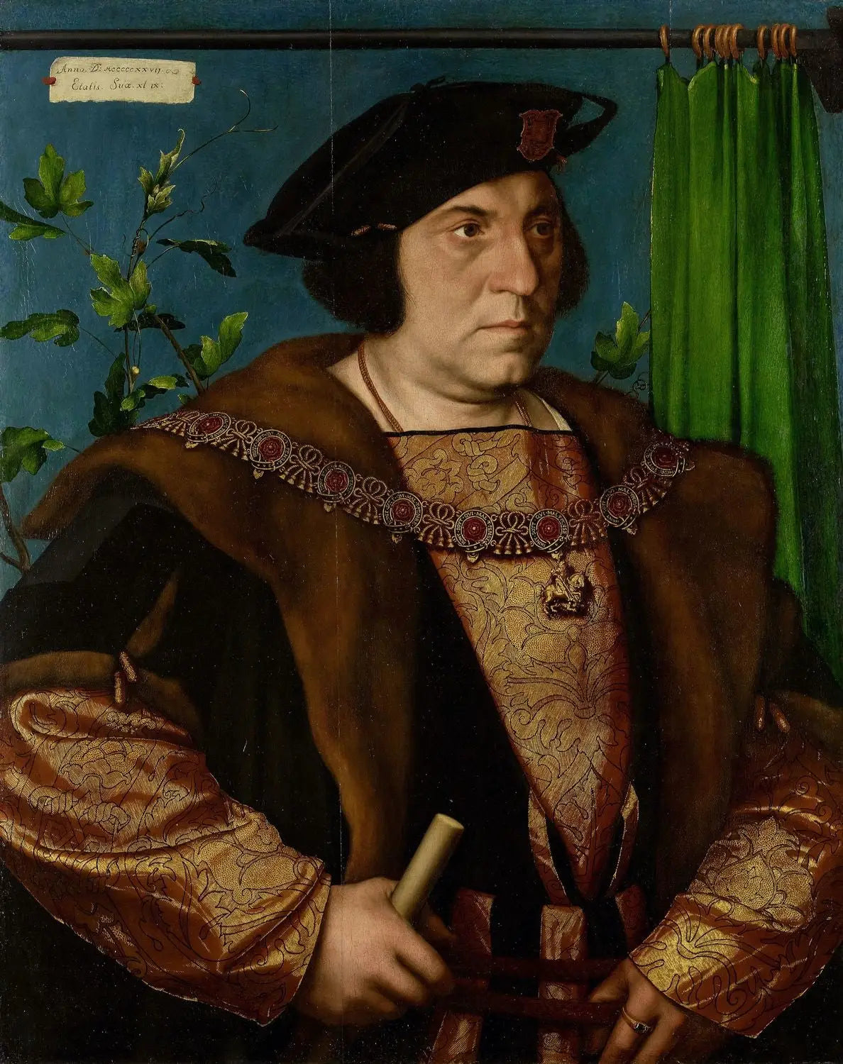 Sir Henry Guildford (1489-1532) - Hans Holbein le Jeune - Alpha Reproduction