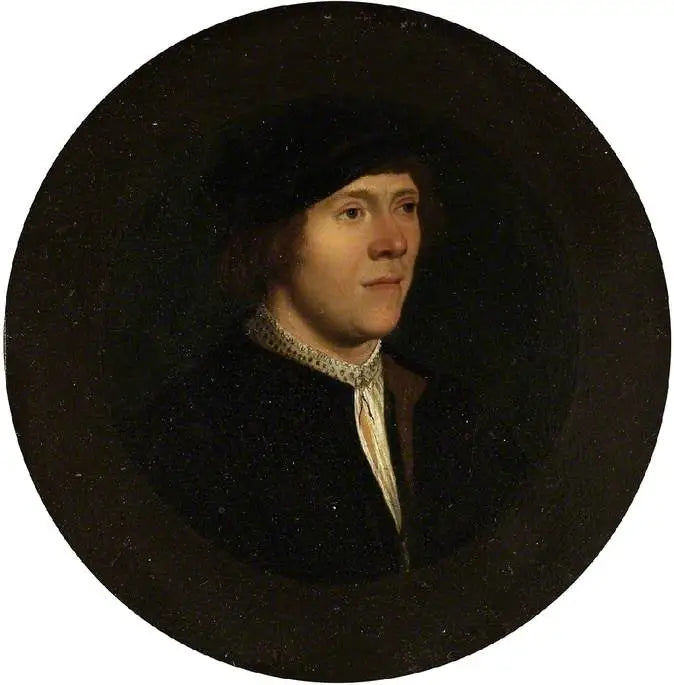 Retrato de un Hombre Desconocido al Servicio de Enrique VIII - Hans Holbein el Joven