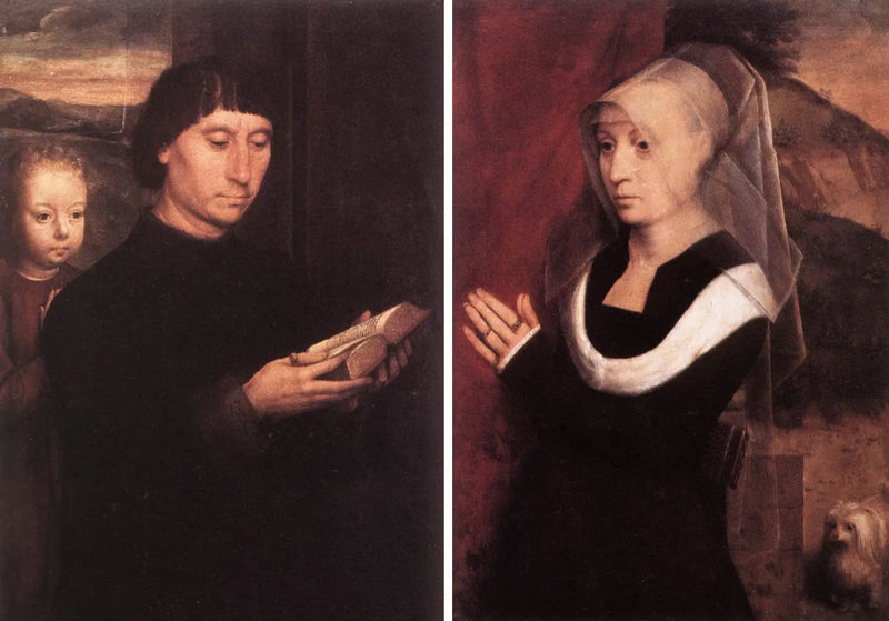 Retratos de dos donantes - Hans Memling