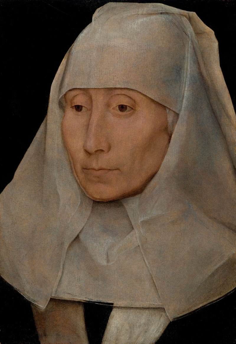 Retrato de una mujer mayor - Hans Memling