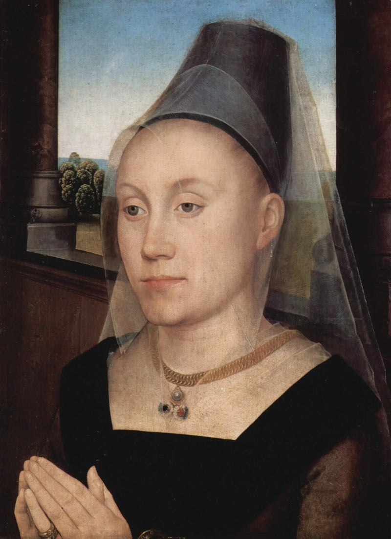 Retrato de Barbara van Vlaendenbergh - Hans Memling