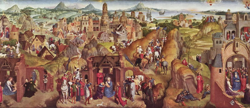 Ascenso y Triunfo de Cristo - Hans Memling