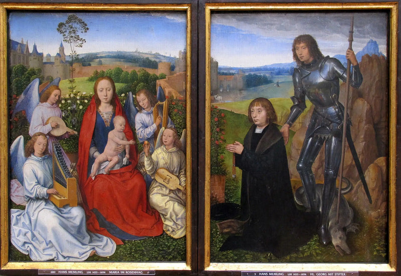 Diptyque de Múnich - Hans Memling