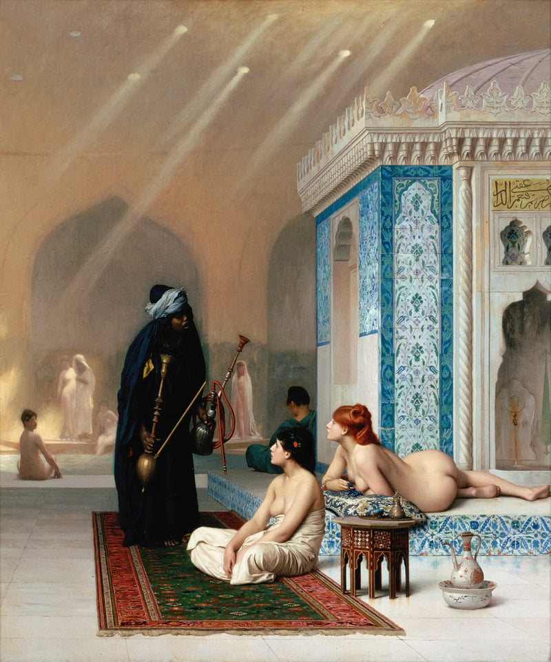 Piscina en un harén - Jean-Léon Gérôme