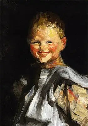 Niño que ríe - Robert Henri