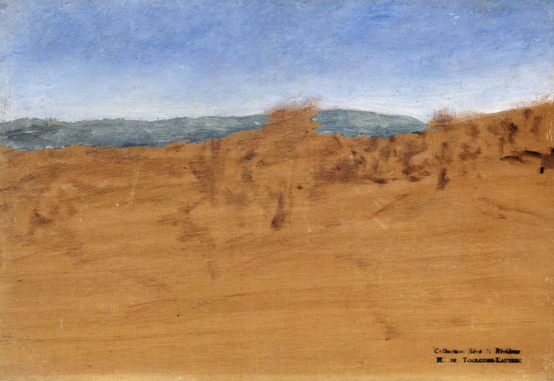 Paisaje con dunas cerca de Arcachon - Henri de Toulouse-Lautrec