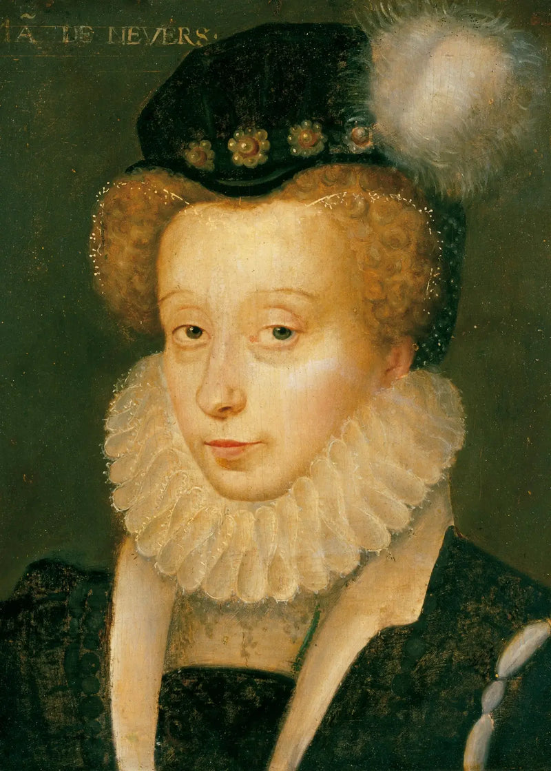 Henriette de Clèves (1542–1601), 4ª duquesa de Nevers - François Clouet