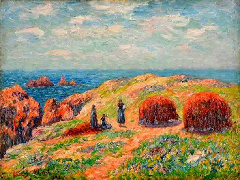 Acantilados de Ouessant - Henry Moret