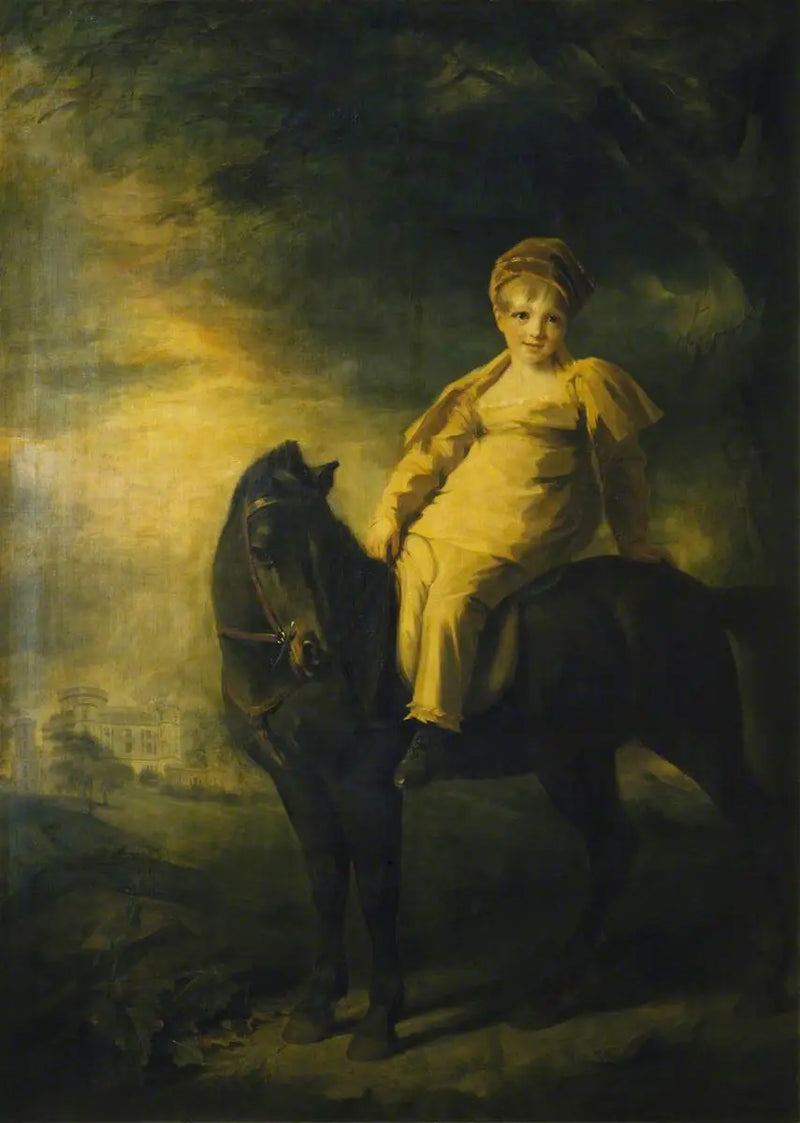 Archibald Montgomerie, más tarde 13º conde de Eglinton PC, KT (1812-1861), cuando aún era un niño a caballo - Henry Raeburn