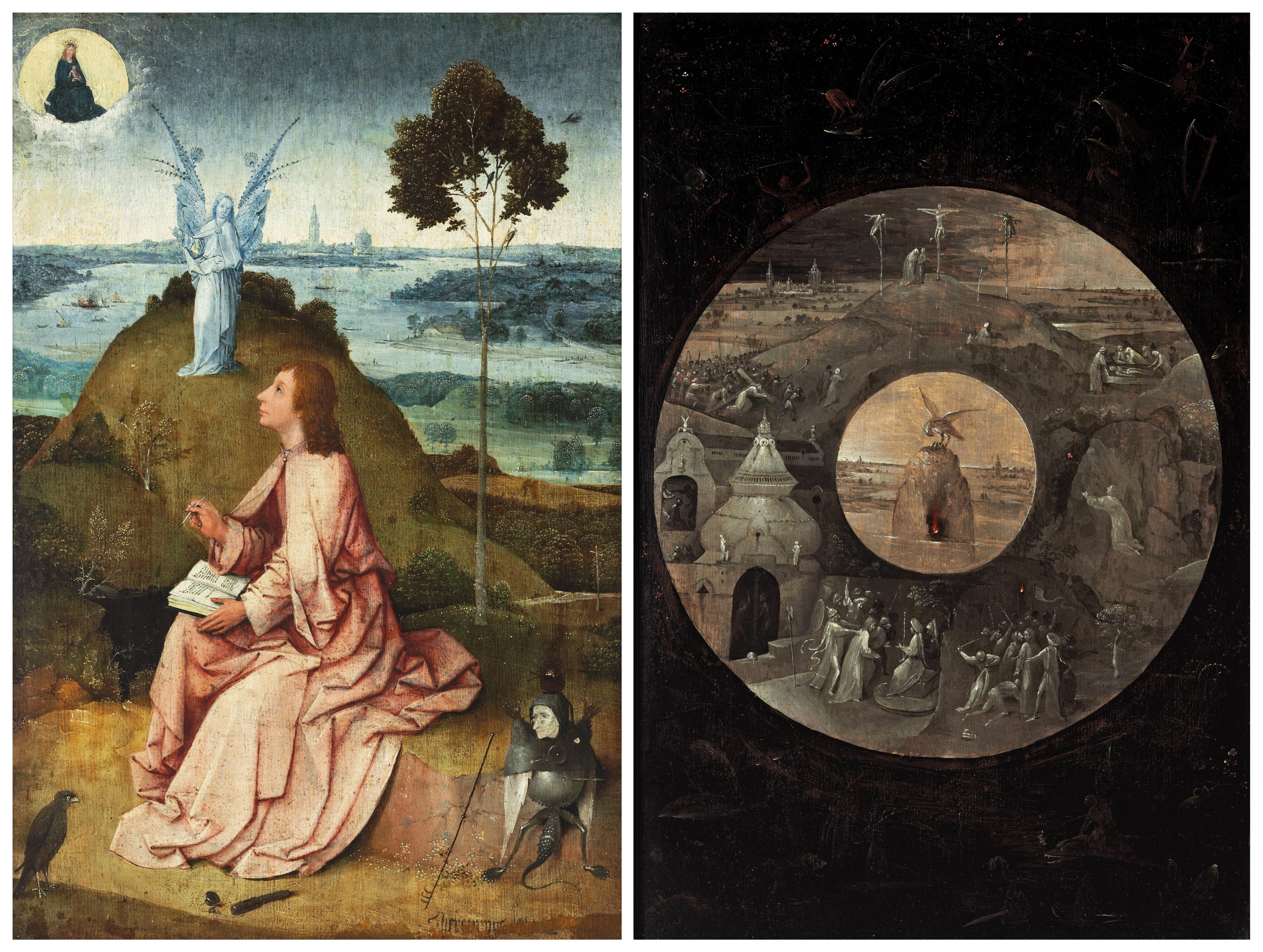 Saint Jean l’Évangéliste à Patmos - Hieronymus Bosch - Alpha Reproduction