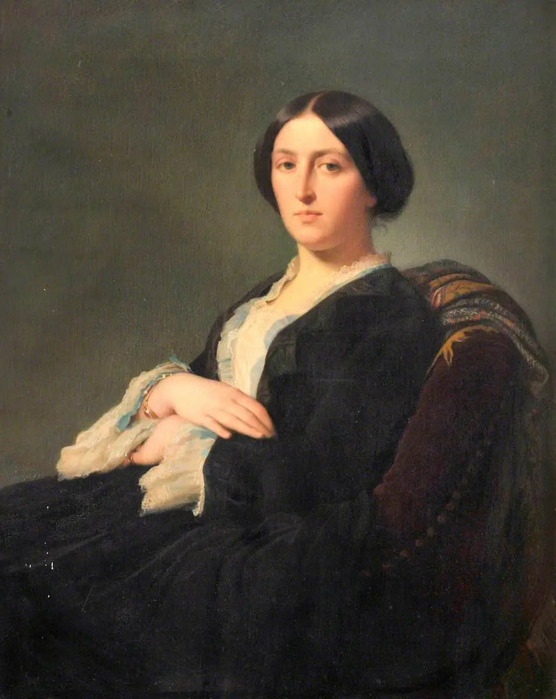 Mary Buddicom (1822-1892), nacida Marie Jeanne Hownam - Hippolyte Flandrin