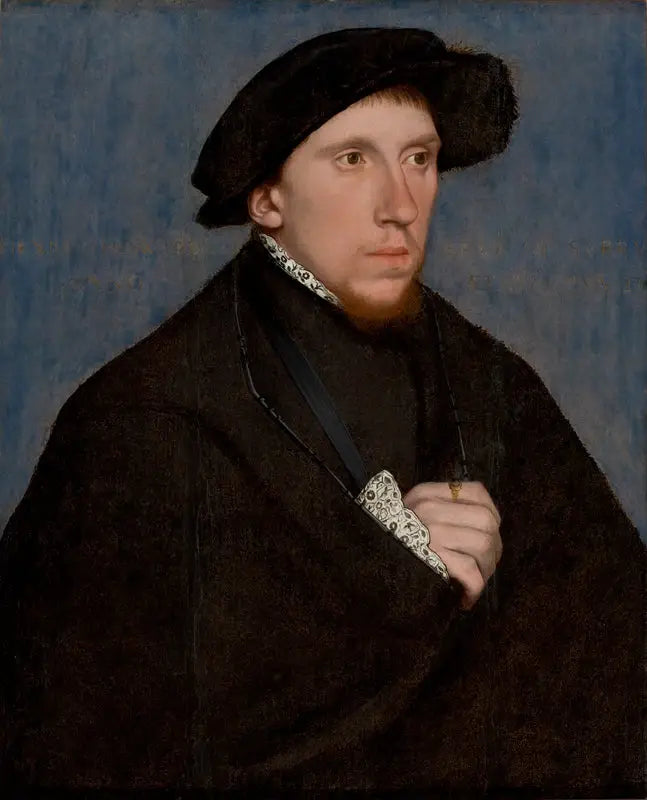 El poeta Henry Howard, conde de Surrey - Hans Holbein el Joven