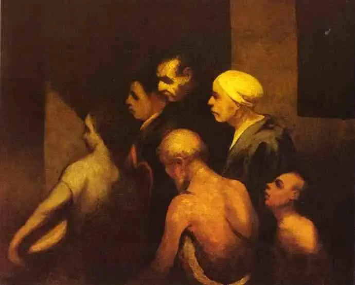 Los mendigos - Honoré Daumier