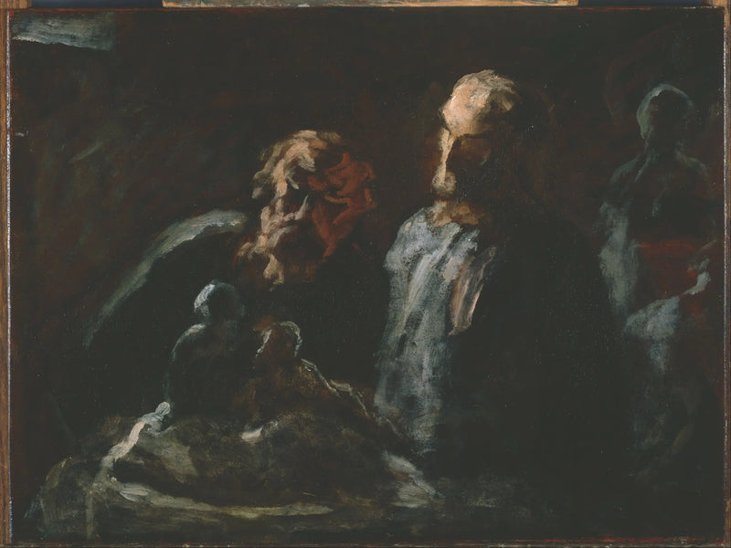 Dos escultores - Honoré Daumier