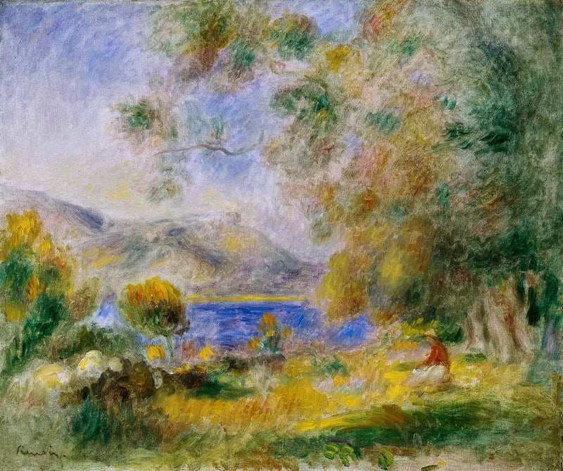 Cerca de Cagnes - Pierre-Auguste Renoir