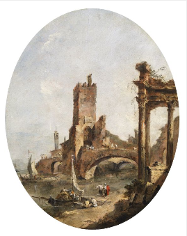 Paisaje imaginario - Francesco Guardi