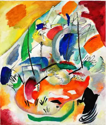 Improvisación 31 (Batalla naval) - Vassily Kandinsky