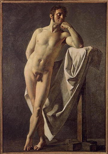 Académie d’homme - Jean-Auguste-Dominique Ingres - Alpha Reproduction