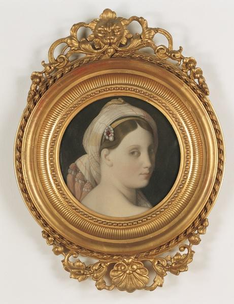 Cabeza de la Gran Odalisca - Jean-Auguste-Dominique Ingres