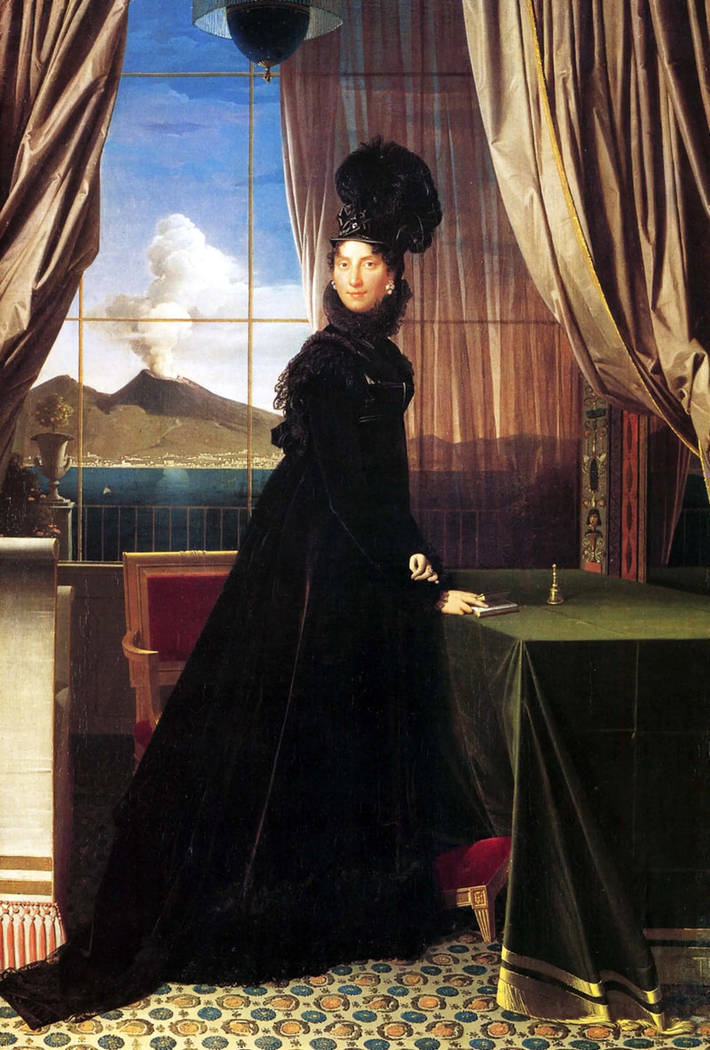 La Reina Carolina Murat - Jean-Auguste-Dominique Ingres