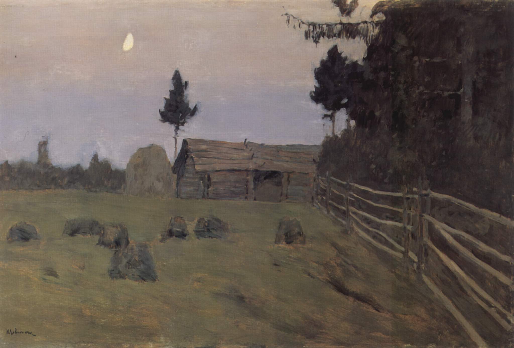 Crepúsculo - Isaac Levitan