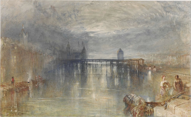 Lucerna: Luz de luna - J. M. W. Turner